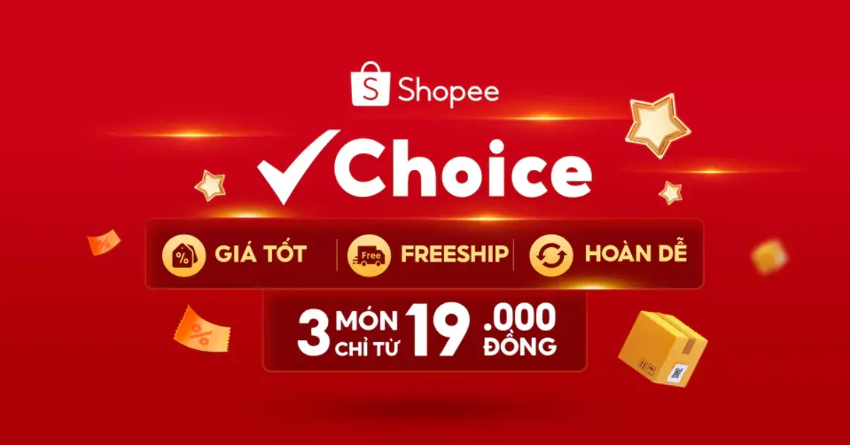 Bí kíp mua hàng Shopee Choice nhận ưu đãi khủng