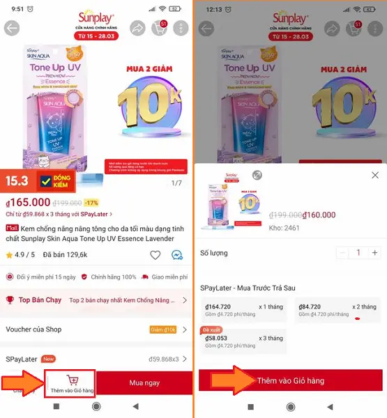 Hướng dẫn cách mua đồ/đặt hàng trên Shopee cho người mới