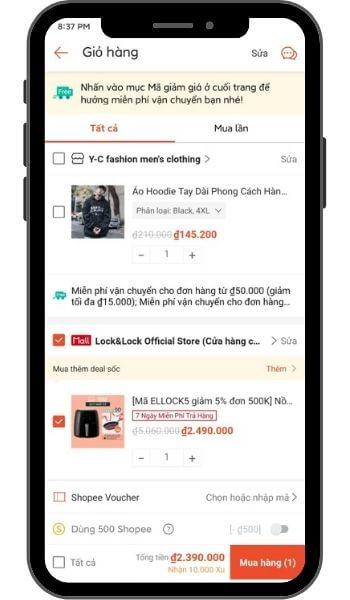 Hướng dẫn cách sử dụng mã giảm giá Shopee cho người mới