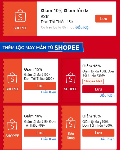 Shopee 5.5: Voucher 2 triệu, FreeShip 0Đ, Shopee Video Giảm 50%