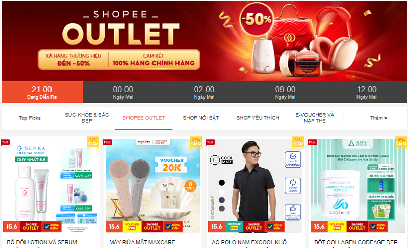 Shopee Outlet là gì? Có ưu đãi gì hấp dẫn?